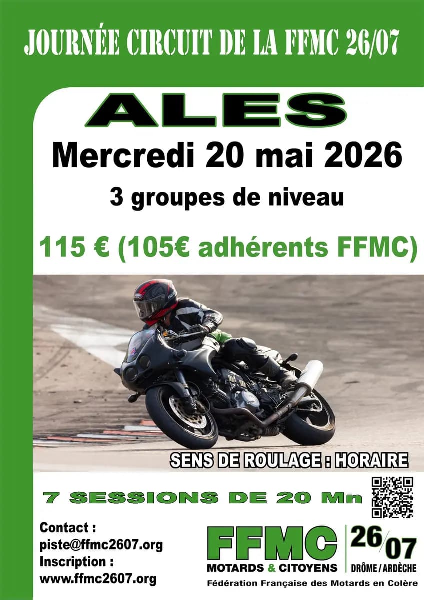 Journée de roulage à Alès