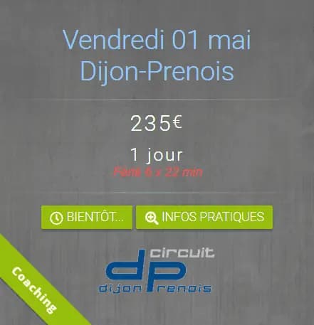 Roulage Activbike - Dijon-Prenois